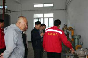 拜泉县相关领导考察长沙俊翰公关活动策划有限公司燃气